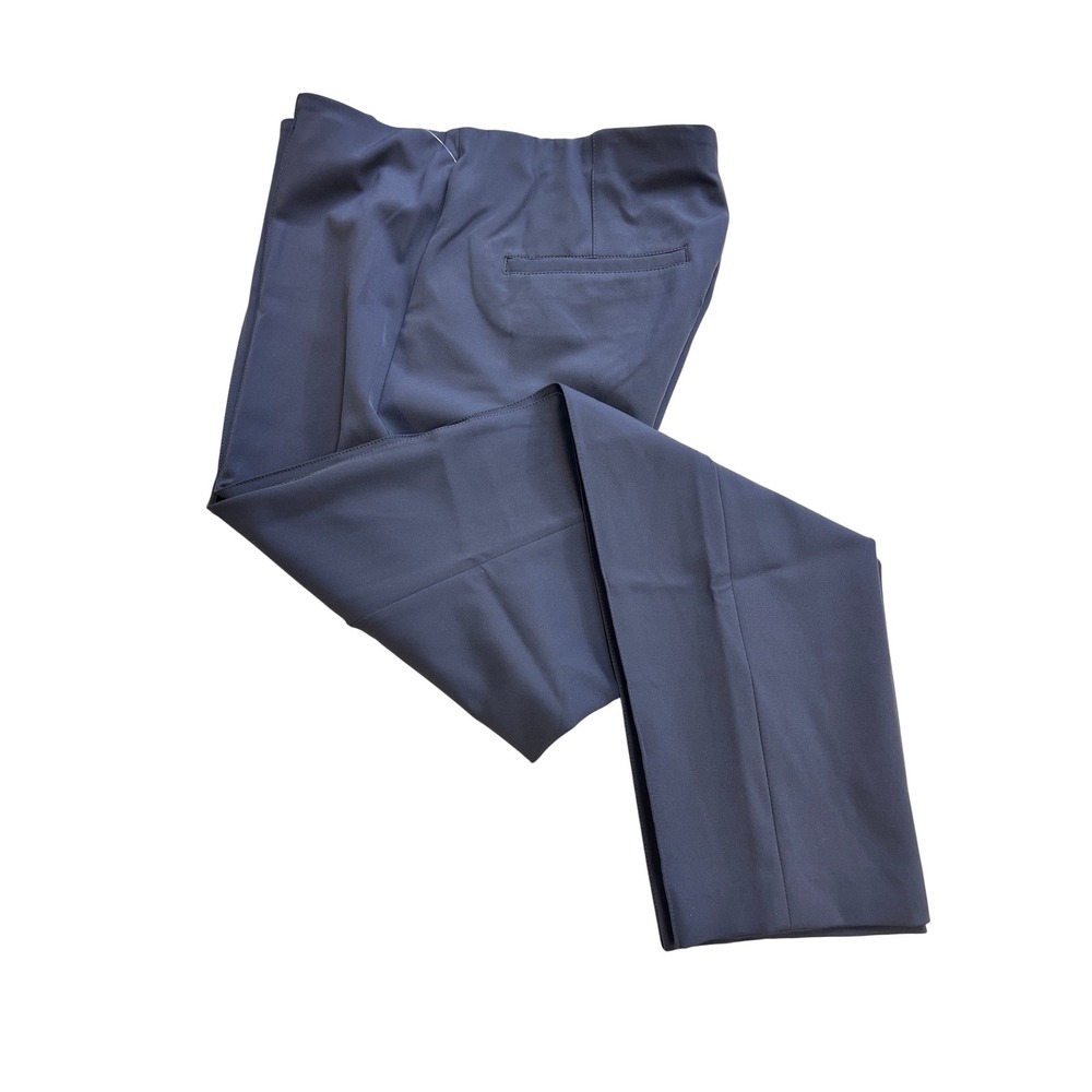 Cambio Ros Trousers Womens 12 Grey Excellent Stretch Tailored Straight Leg Pants
